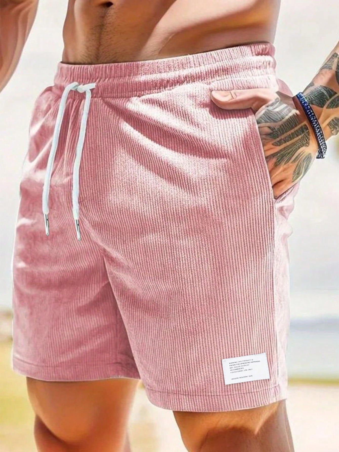 Casual Summer Shorts | Men's Shorts with Lightweight Fabric & Adjustable Drawstring | Relaxed Fit for Everyday Comfort