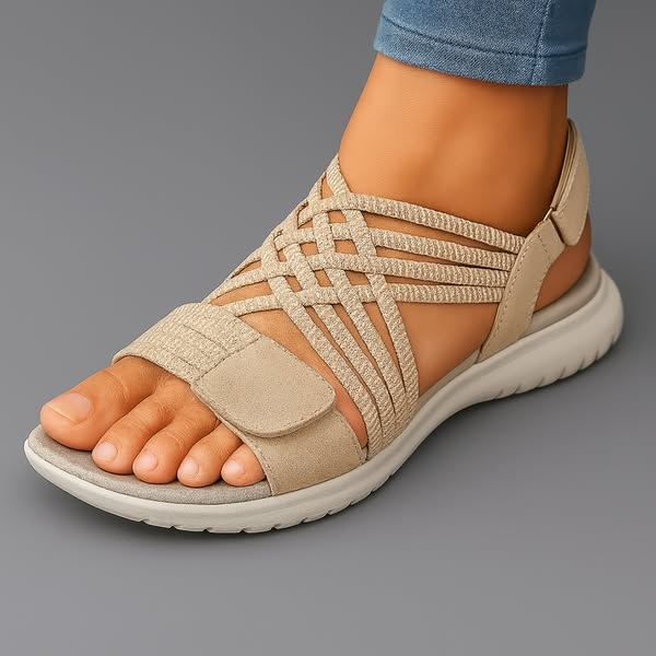 Comfort Step | Women's Sandals with Adjustable Strap for All-Day Support and Stability