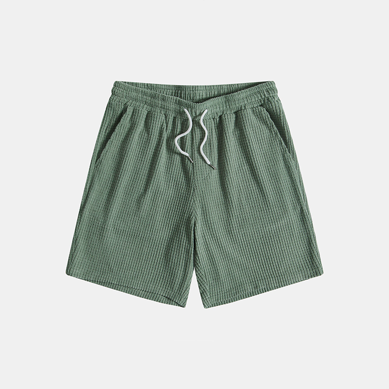 Edward | Men's Matching Shirt and Shorts Set with Textured Detailing | Relaxed Fit for Summer Comfort