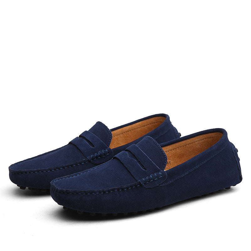 Hugo | Men's Brown Loafers with Soft Lining | Stylish Versatile Footwear for Every Occasion