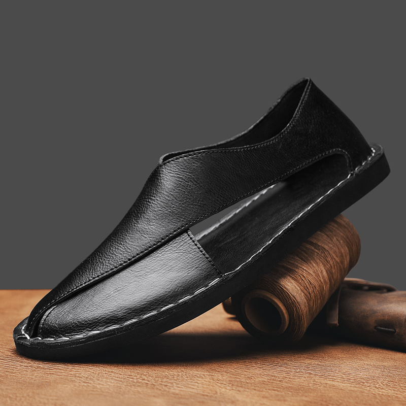 Italian Leather Sandals for Women with Cushioned Sole | Stylish Comfort for Everyday Wear