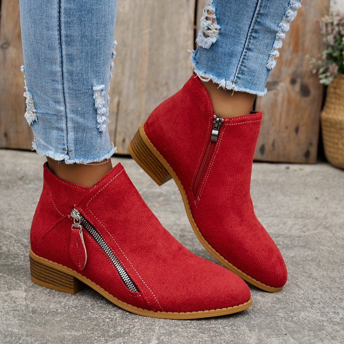 Joanna Collection | Women's Zipper Shoes with Orthopedic Support | Elegant Footwear for All-Day Comfort