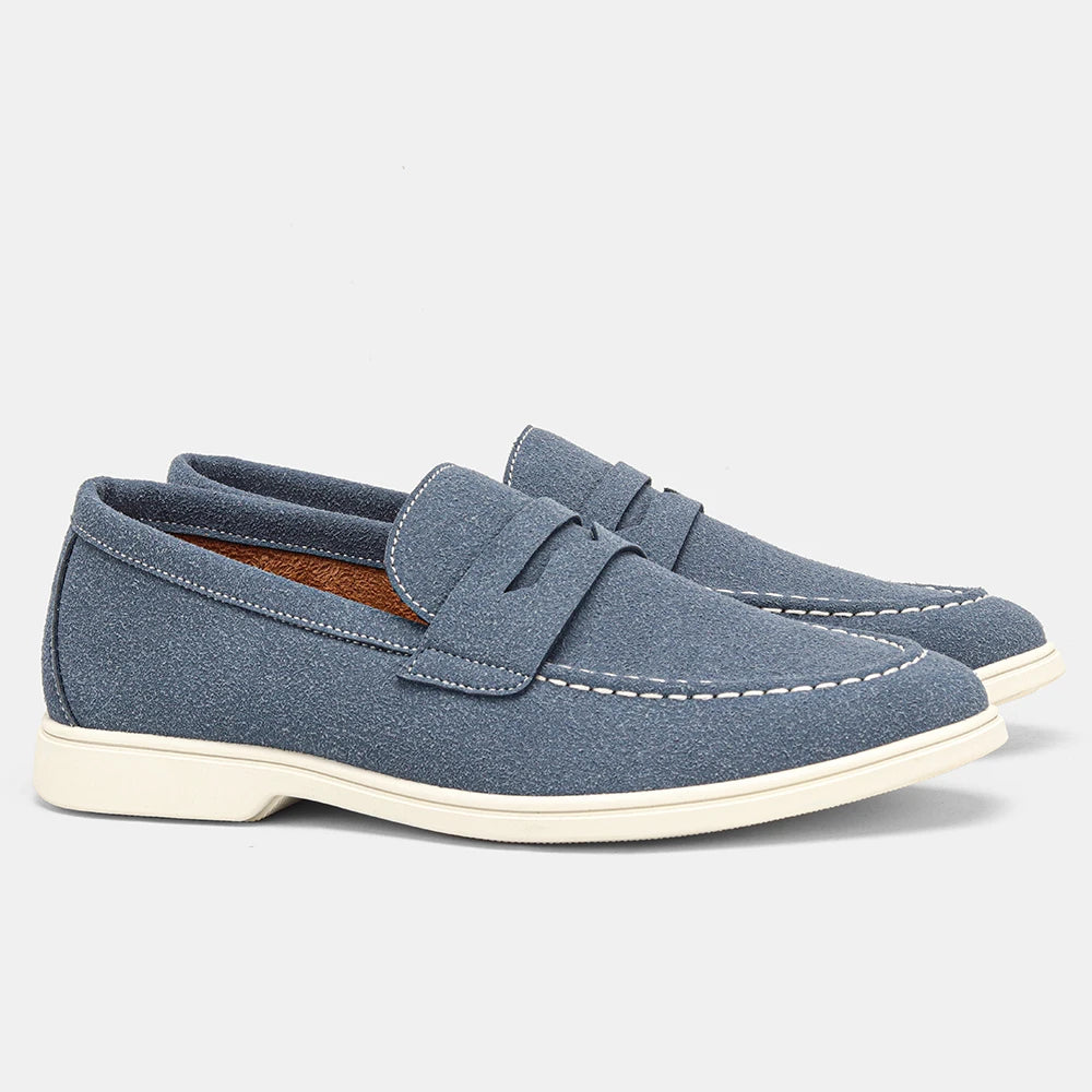Luca Collection | Black Loafers for Women with Cushioned Insole | Stylish Comfort Footwear