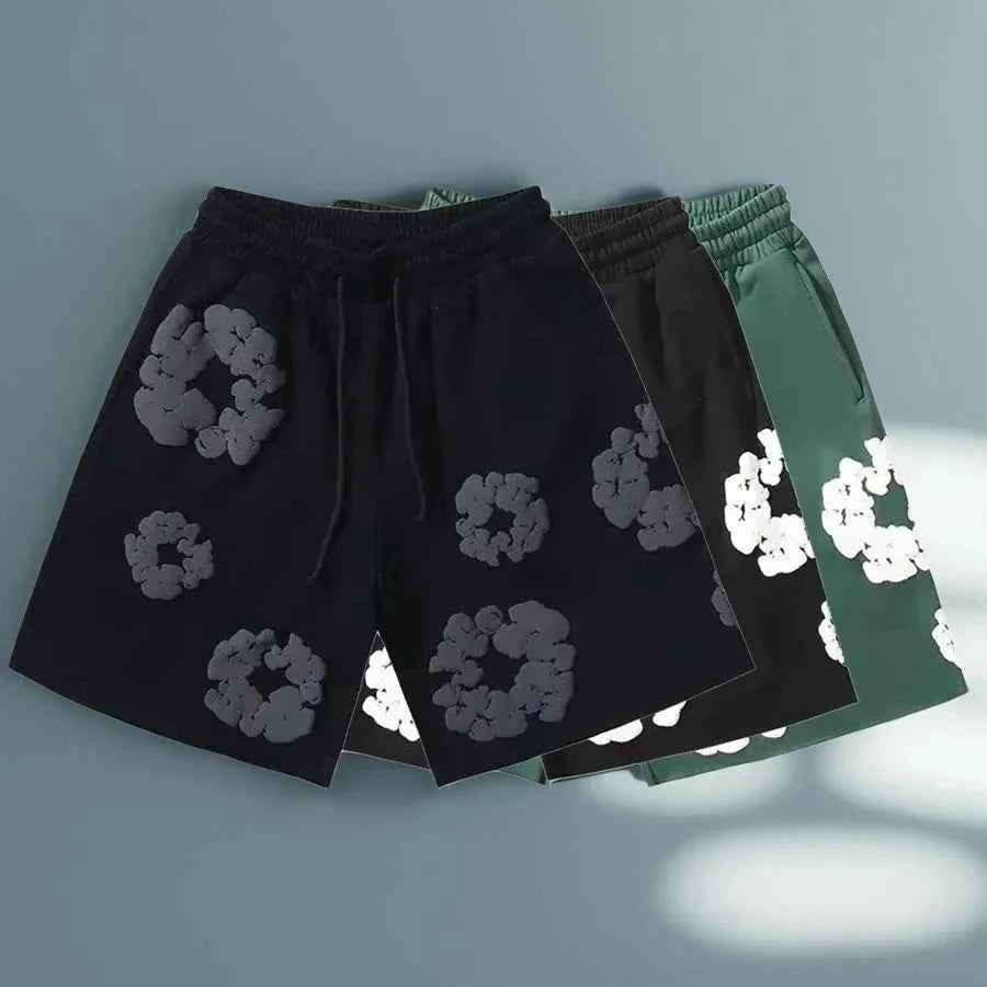 Men's Floral Print Shorts — Relaxed Streetwear Summer Fit 8