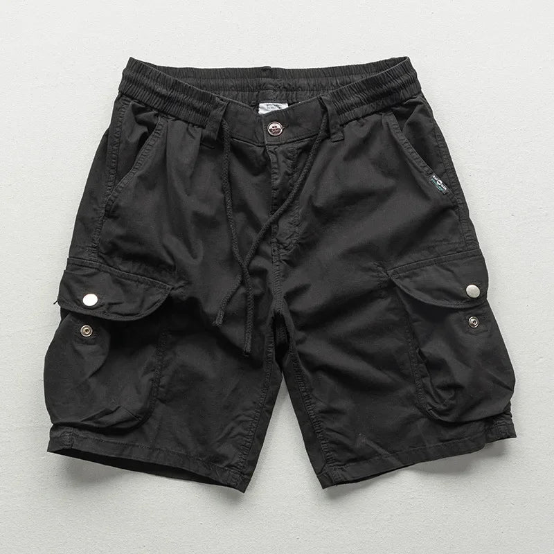 Montara | Men's Cargo Shorts with Drawstring Waist & Spacious Pockets | Everyday Comfort
