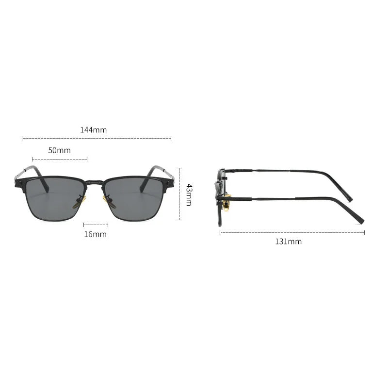 Montes | Men's Sunglasses with Polarized Photochromic Lenses | Lightweight Titanium Design for Ultimate Comfort