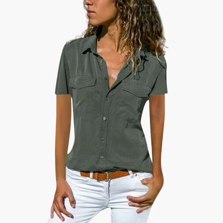 Morgan | Women's Shirt with Tailored Fit & Lightweight Fabric | Versatile Summer Style