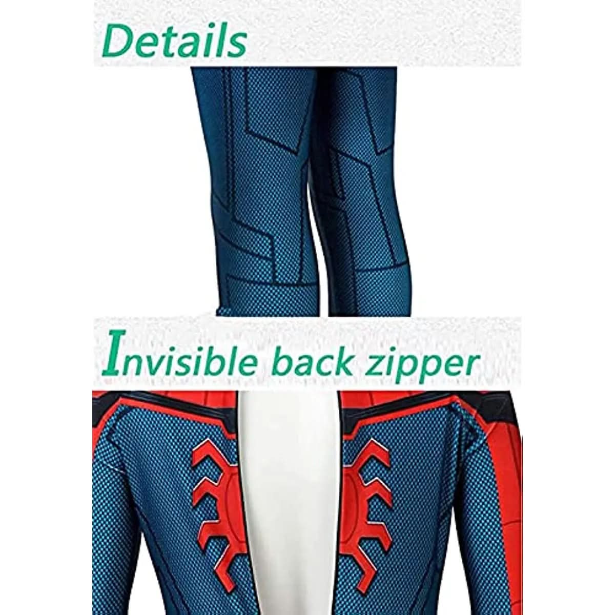 MASKFLEX 3D Superhero Costume — Full-Body Suit with Mask 3