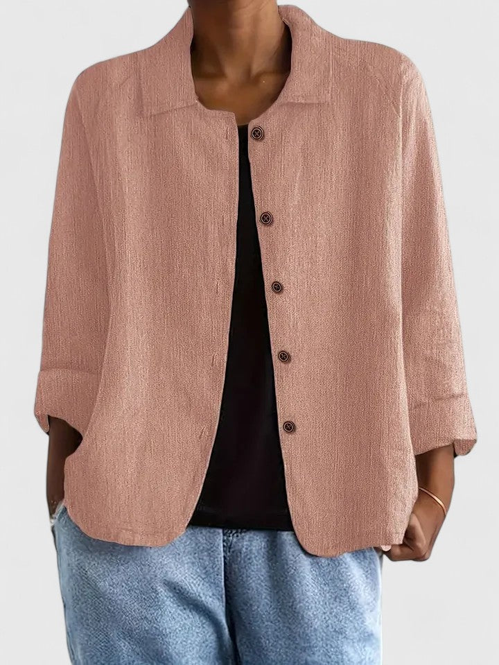 Women's Loose Fit Open-Front Layering Top — 13 Colors 1