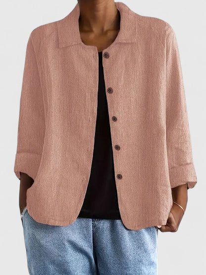 Women's Loose Fit Open-Front Layering Top — 13 Colors 1