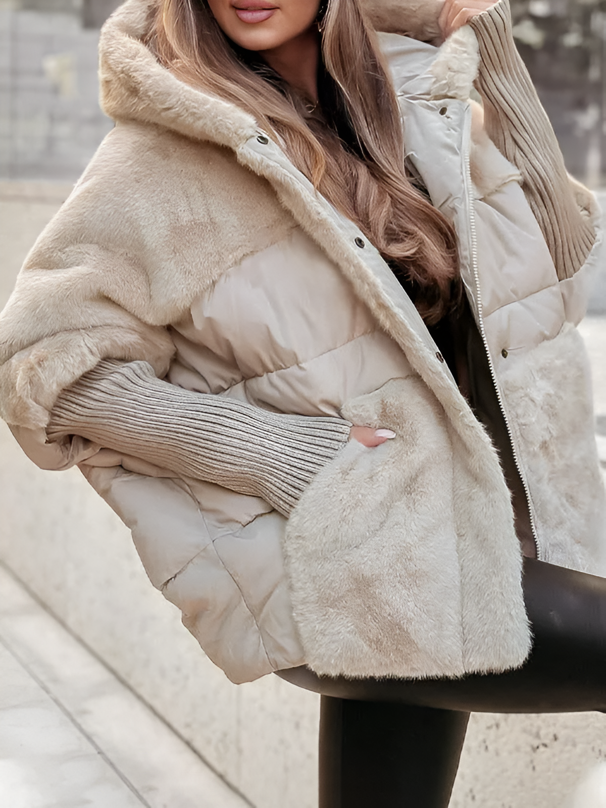 Women's Thermal Winter Jacket — Zip-Up Insulated Coat 6