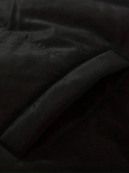 Women's Fleece-Lined Zip-Up Winter Jacket — Hooded Quilted Coat 4