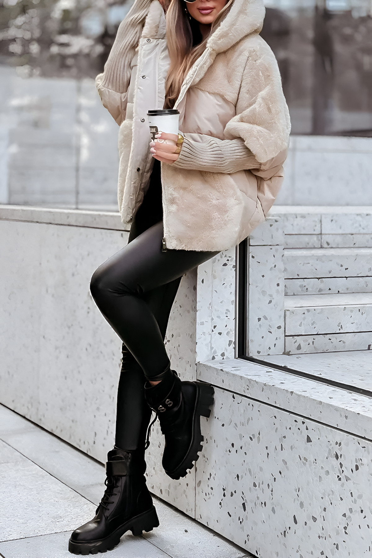 Women's Thermal Winter Jacket — Zip-Up Insulated Coat 4