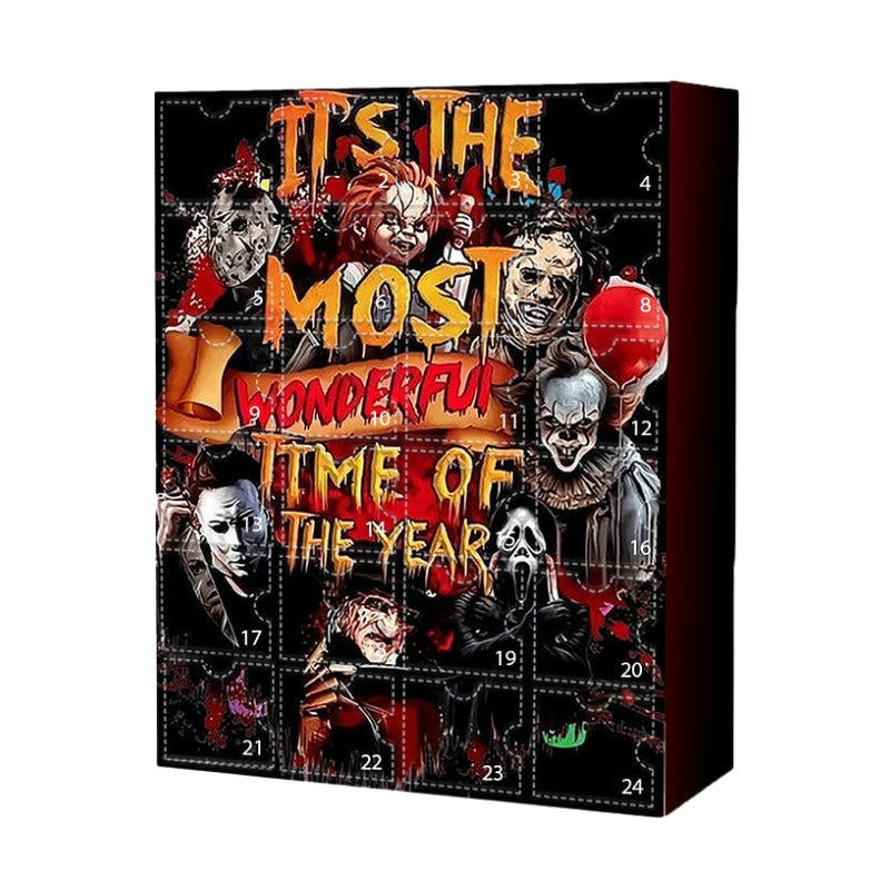 Halloween Horror Advent Calendar — 24-Door Blind Box Collectibles 1