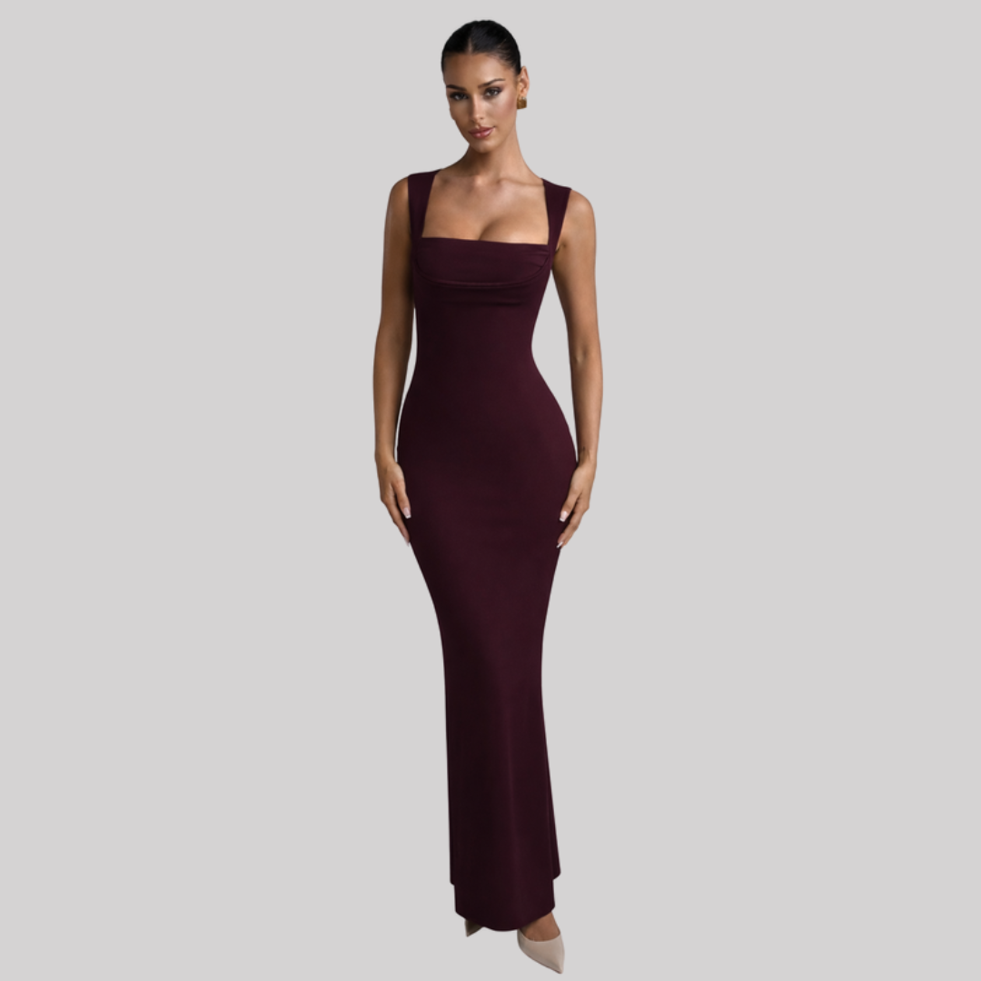 Elegant Maxi Dresses for Women | Black Bodycon Style with Comfortable Fit | Perfect for Formal Events