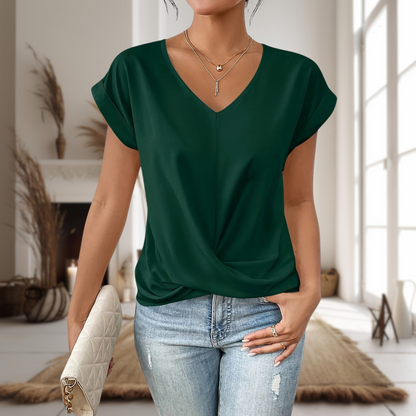 Sweetheart Neck T-Shirt for Women — Lightweight & Breathable 7