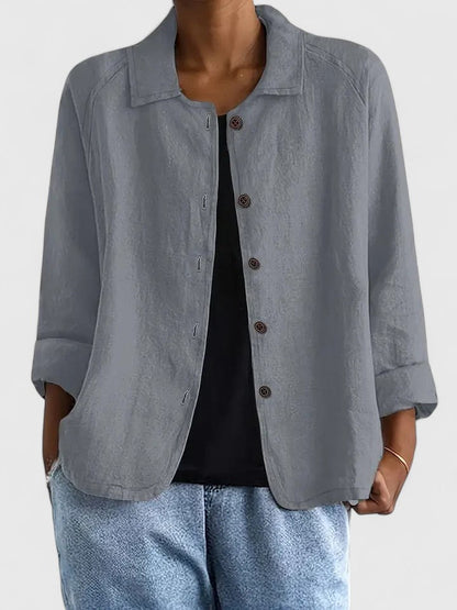 Women's Loose Fit Open-Front Layering Top — 13 Colors 3