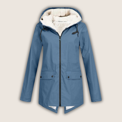 Women's Windproof Waterproof Rain Jacket — Adjustable Hood 6