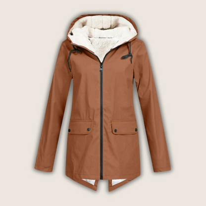 Women's Windproof Waterproof Rain Jacket — Adjustable Hood 8