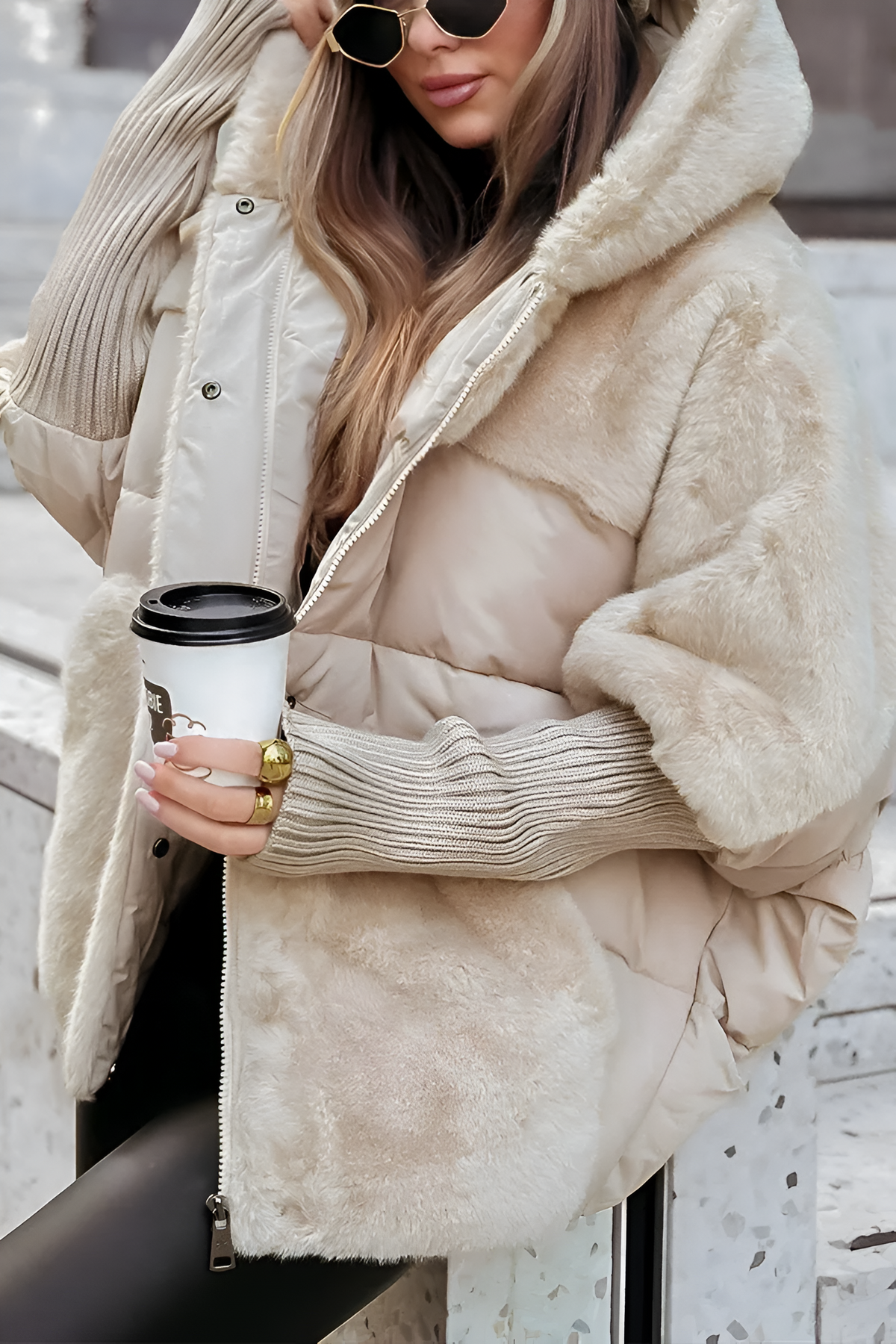 Women's Thermal Winter Jacket — Zip-Up Insulated Coat 3