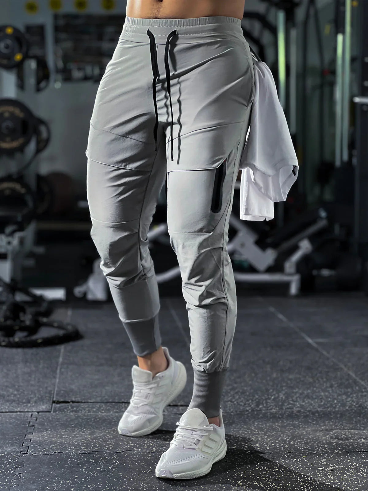 Men's Athletic Training Pants — Stretch Moisture-Wicking Fit 3