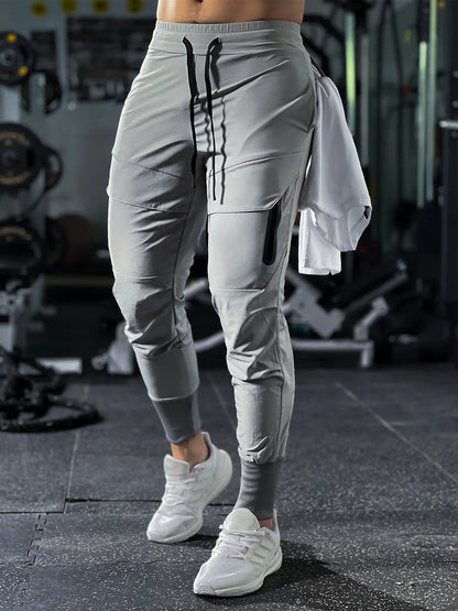 Men's Athletic Training Pants — Stretch Moisture-Wicking Fit 3
