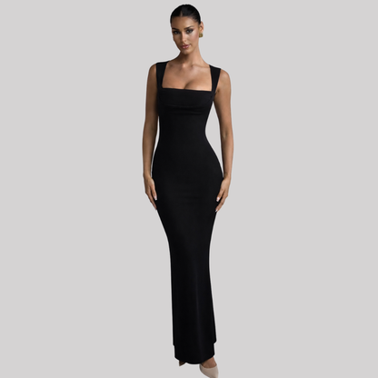 Elegant Maxi Dresses for Women | Black Bodycon Style with Comfortable Fit | Perfect for Formal Events