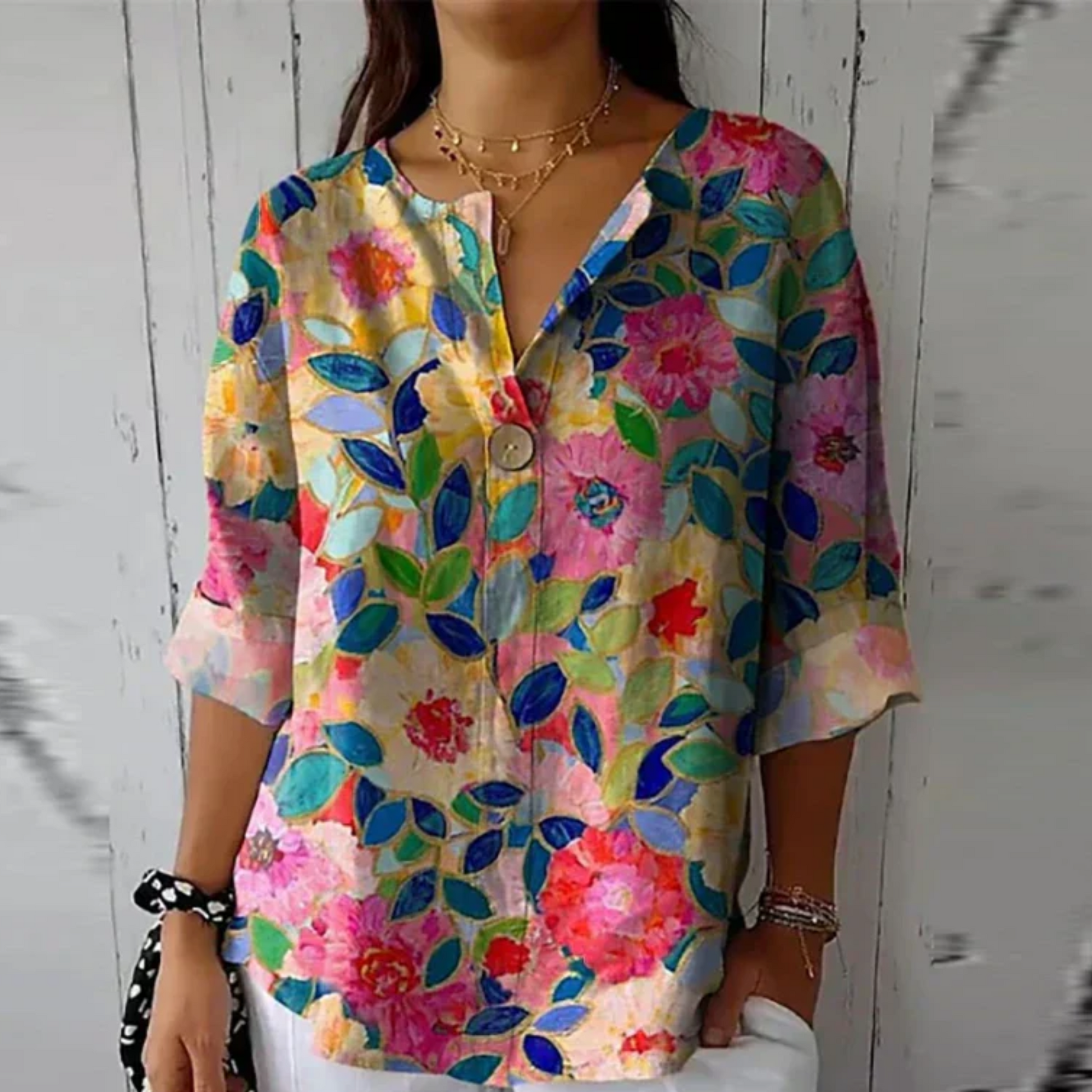 Arlene™ Chic Floral Print Blouse — Lightweight & Feminine 5