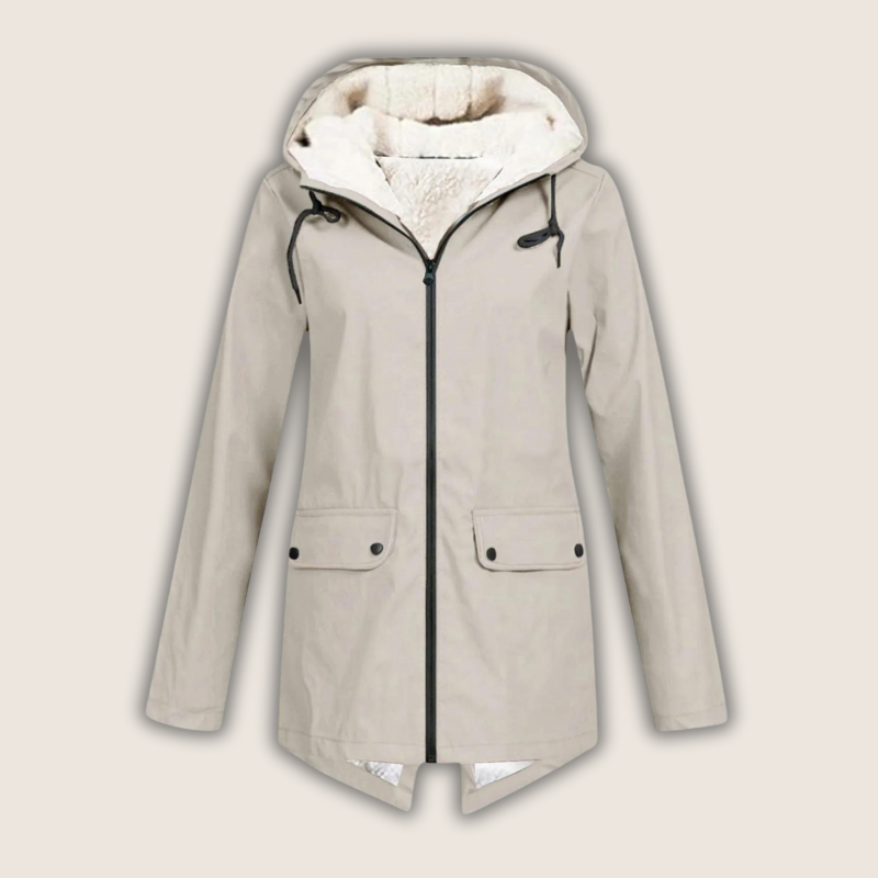 Women's Windproof Waterproof Rain Jacket — Adjustable Hood 4