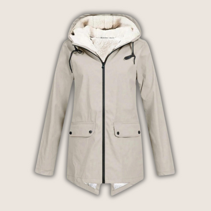Women's Windproof Waterproof Rain Jacket — Adjustable Hood 4