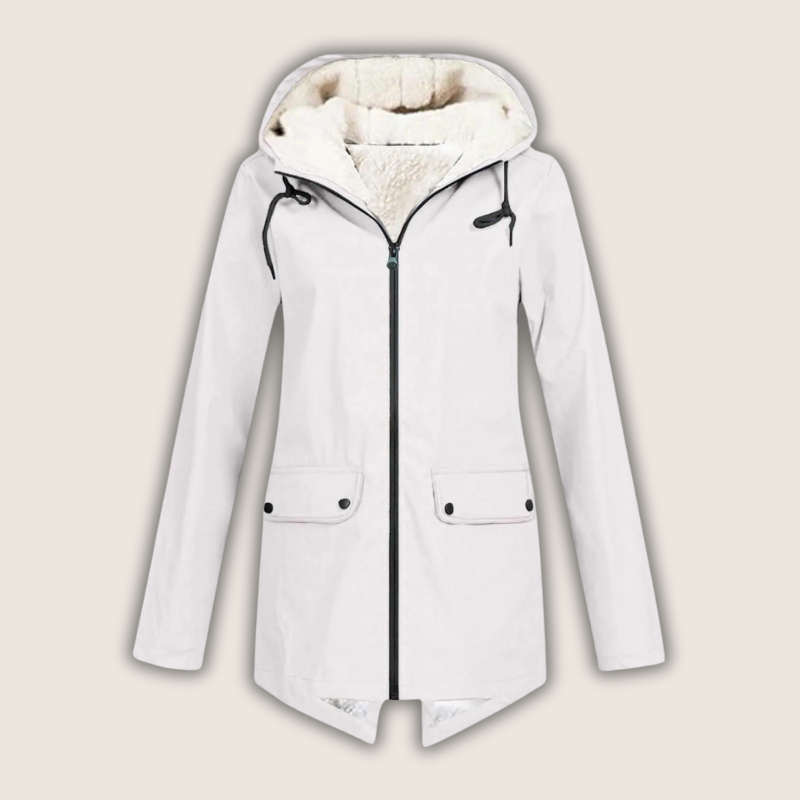 Women's Windproof Waterproof Rain Jacket — Adjustable Hood 7