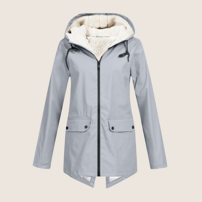 Women's Windproof Waterproof Rain Jacket — Adjustable Hood 3