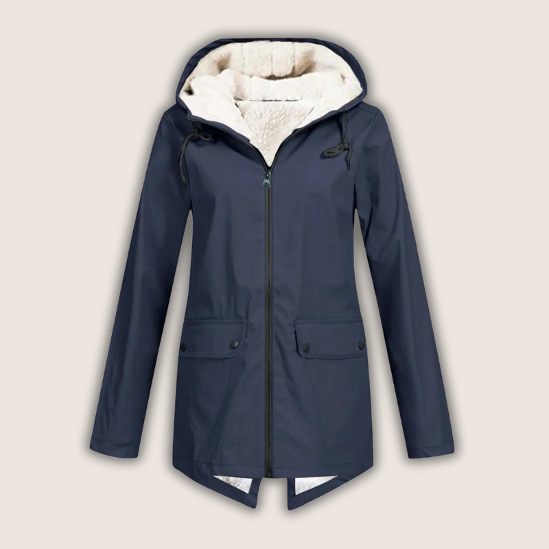 Women's Windproof Waterproof Rain Jacket — Adjustable Hood 2