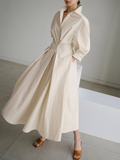 Eden Elegant Long Dress — Flowing Silhouette for Women 2