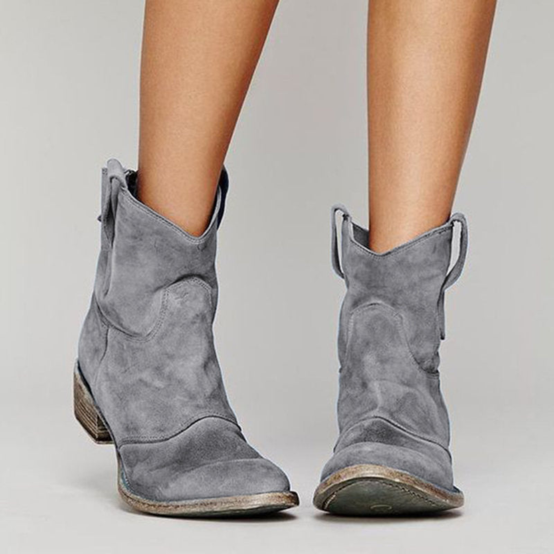 Women's Suede Ankle Boots — Cushioned & Versatile 7