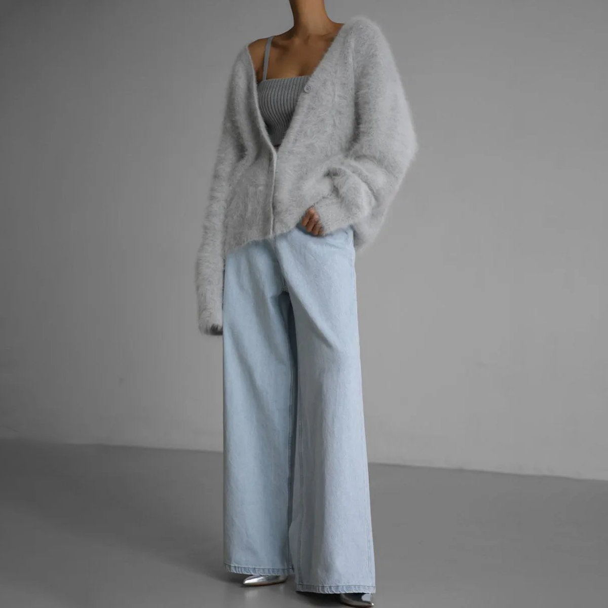 Cashmere Couture Vest — Soft Knit Layering Piece for Women 4