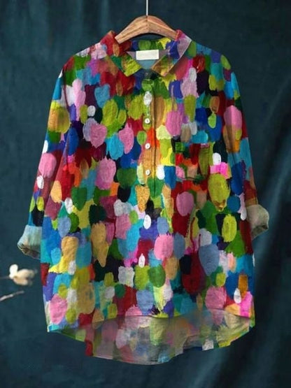 Monette Floral Blouse — Lightweight Feminine Everyday Top 8