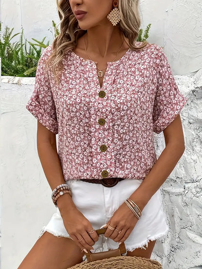 Verna™ Floral Print Blouse — Lightweight & Flattering Fit 5