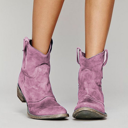 Women's Suede Ankle Boots — Cushioned & Versatile 6