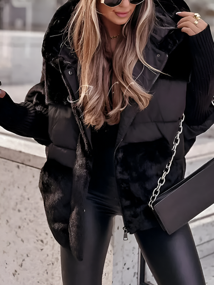 Women's Thermal Winter Jacket — Zip-Up Insulated Coat 2