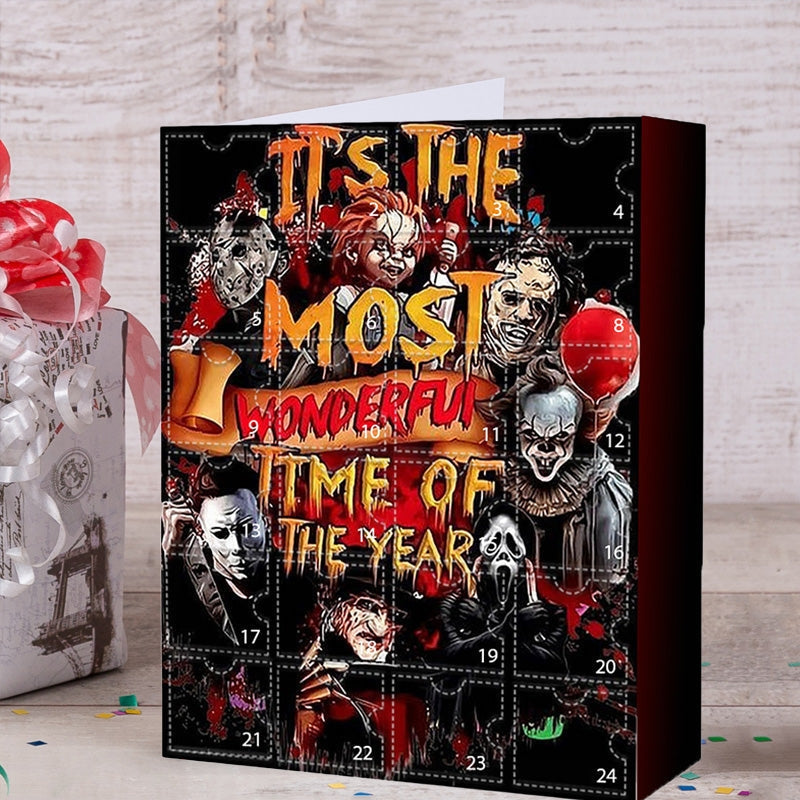 Halloween Horror Advent Calendar — 24-Door Blind Box Collectibles 6