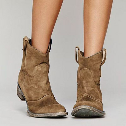 Women's Suede Ankle Boots — Cushioned & Versatile 2