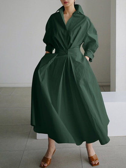 Eden Elegant Long Dress — Flowing Silhouette for Women 7