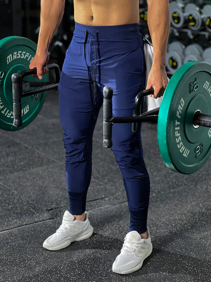 Men's Athletic Training Pants — Stretch Moisture-Wicking Fit 11