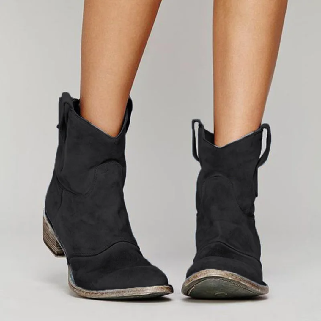 Women's Suede Ankle Boots — Cushioned & Versatile 3