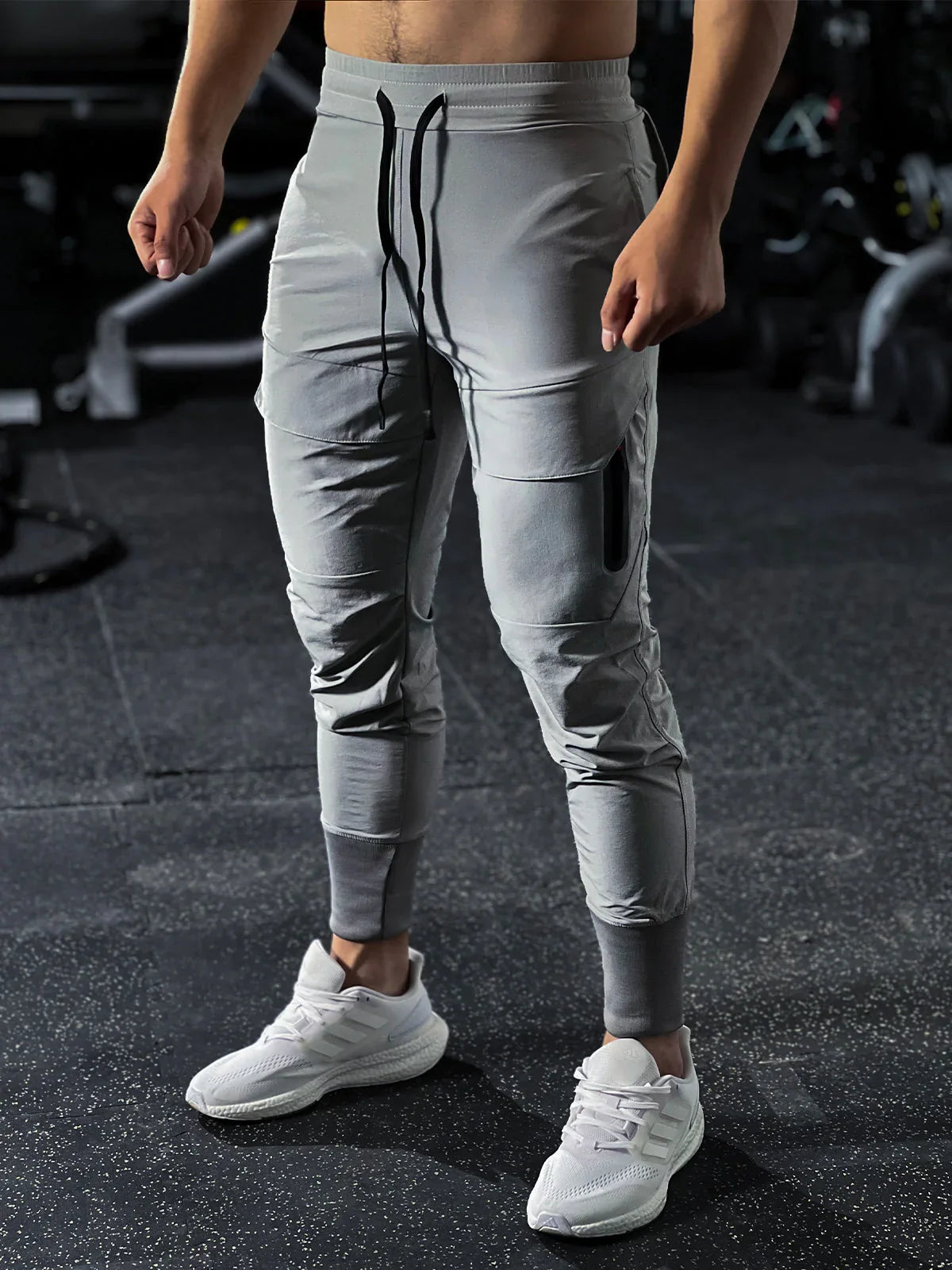 Men's Athletic Training Pants — Stretch Moisture-Wicking Fit 4