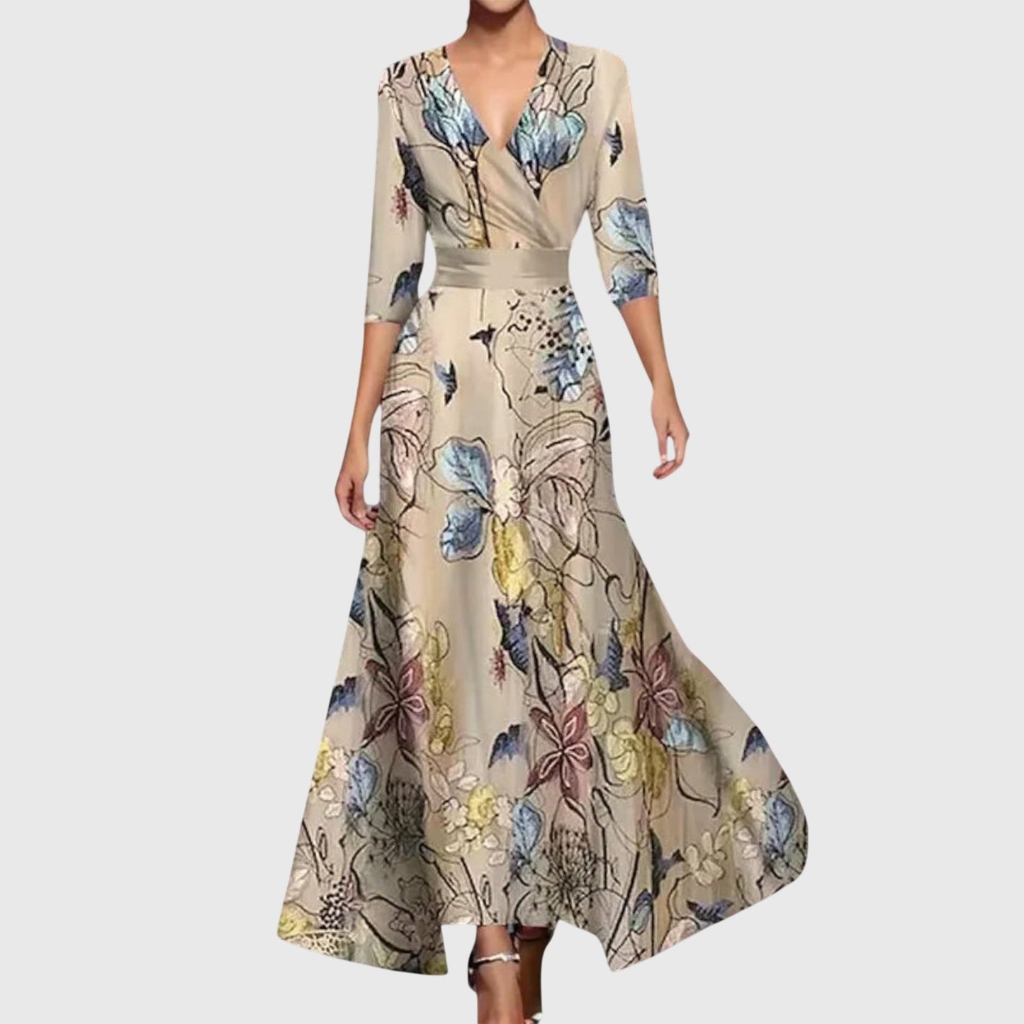 Leila Elegant Dress — Versatile Day to Evening Midi Dress 3