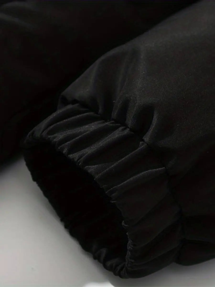 Women's Fleece-Lined Zip-Up Winter Jacket — Hooded Quilted Coat 3