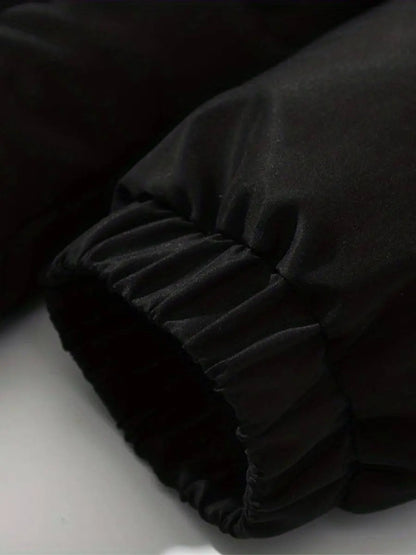 Women's Fleece-Lined Zip-Up Winter Jacket — Hooded Quilted Coat 3
