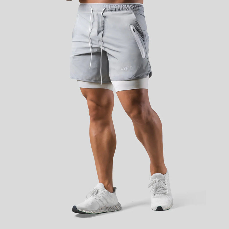 Active Gear | Men's Gym Shorts with Compression Liner | Lightweight Support for Ultimate Performance